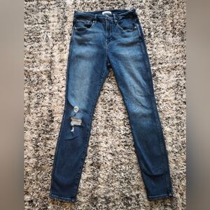 Good American Good Curve High Rise Jeans Size 6 / 28 Stretch Denim